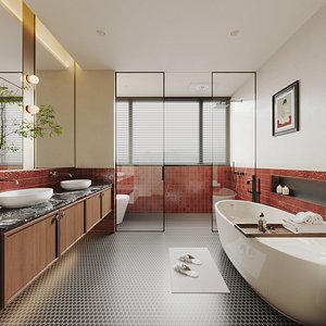 Bathroom Scene 11 3D model