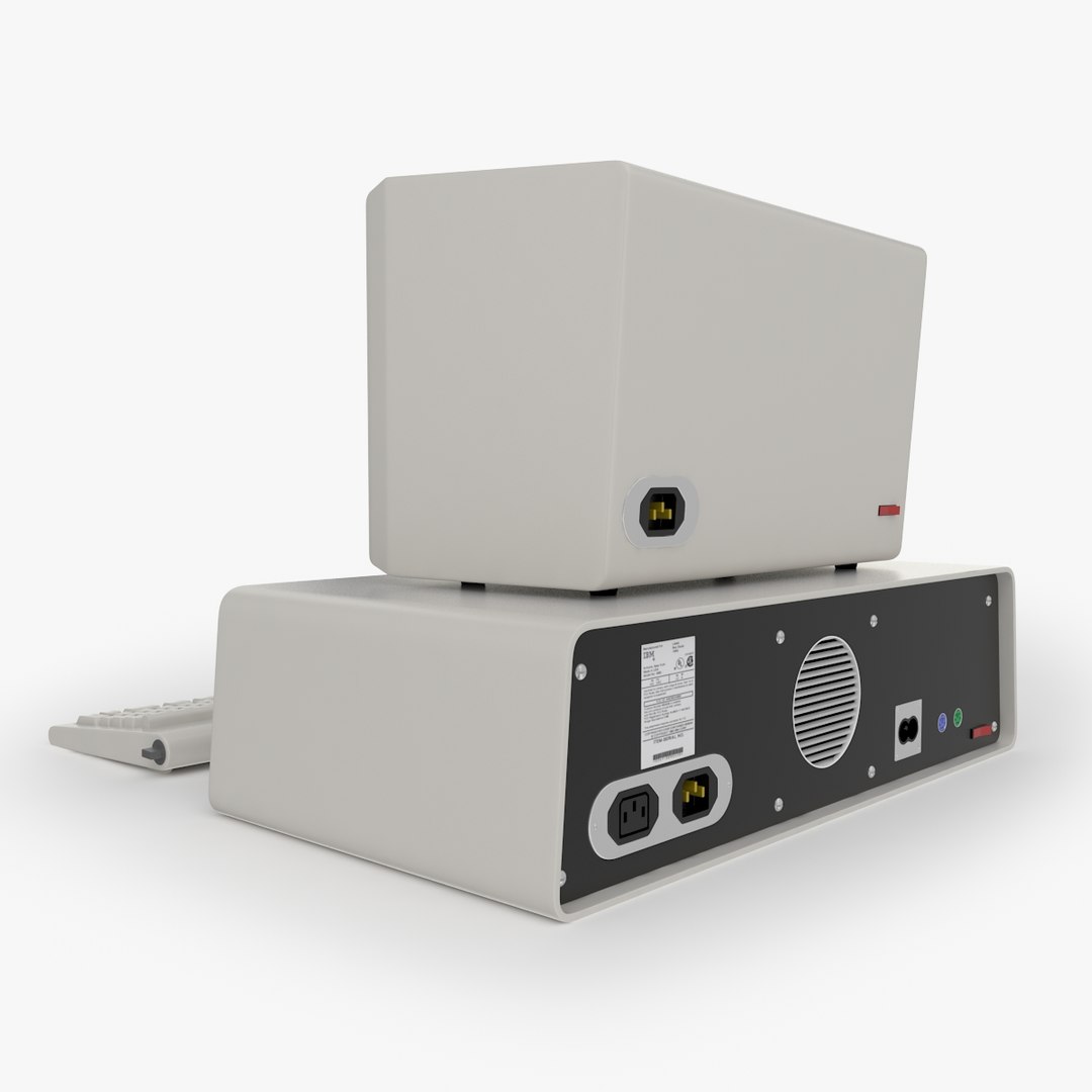 Retro Computer Model - TurboSquid 1189594