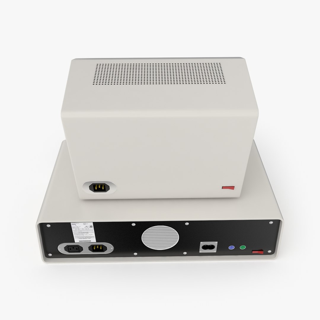 Retro Computer Model - TurboSquid 1189594