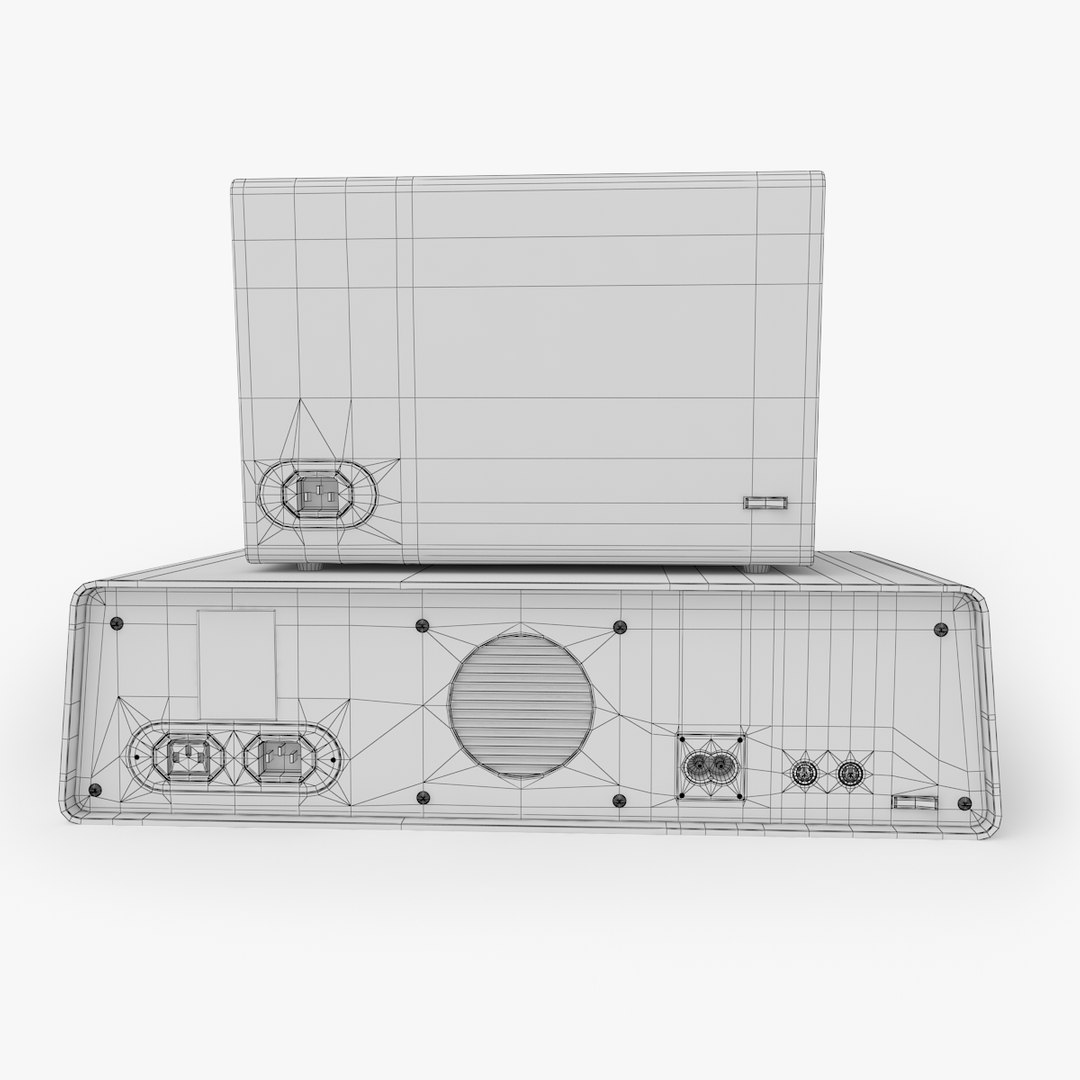 Retro Computer Model - TurboSquid 1189594