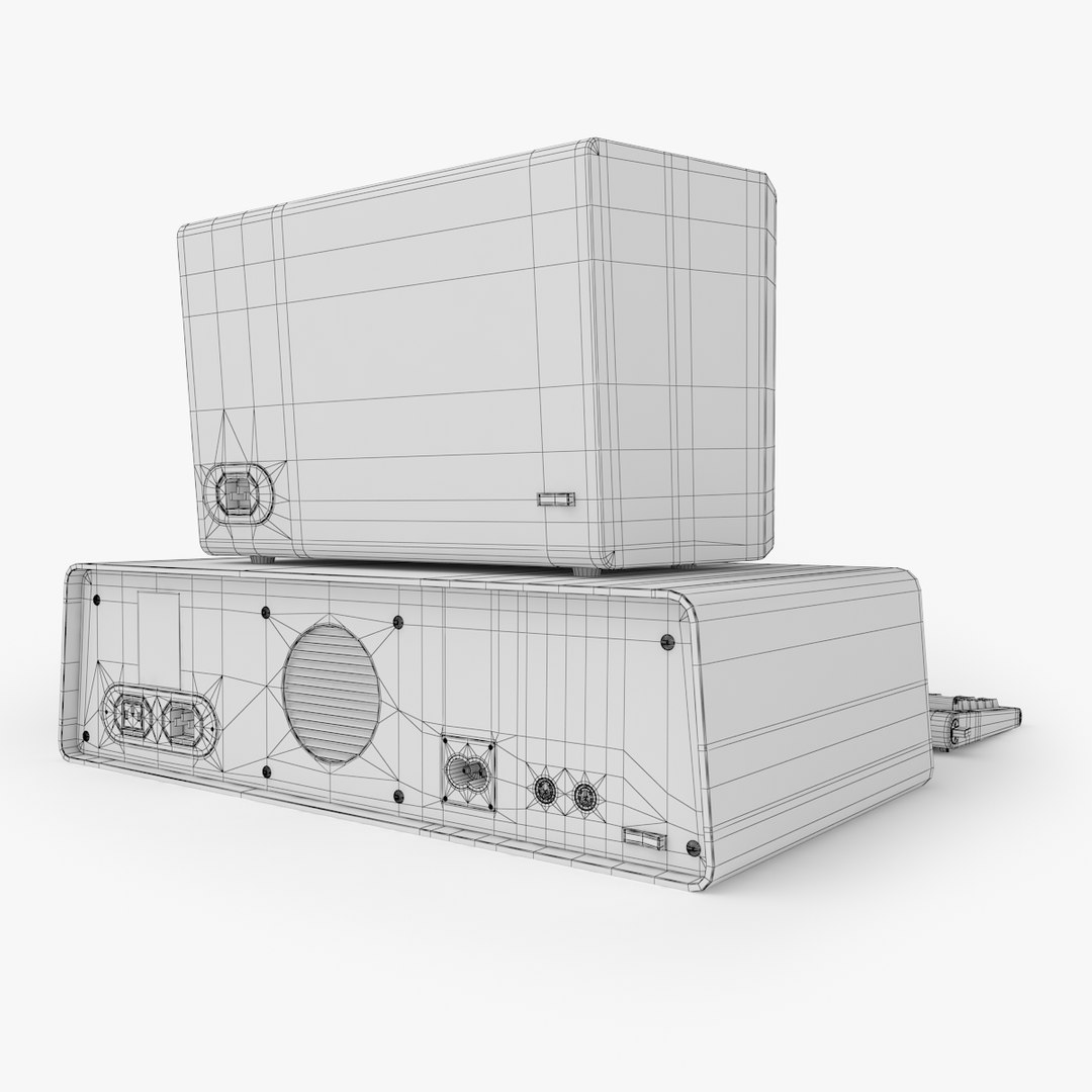 Retro Computer Model - TurboSquid 1189594