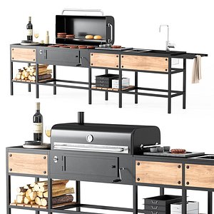 Barbecue 53 3D model