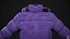 Purple winter jacket