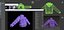Purple winter jacket