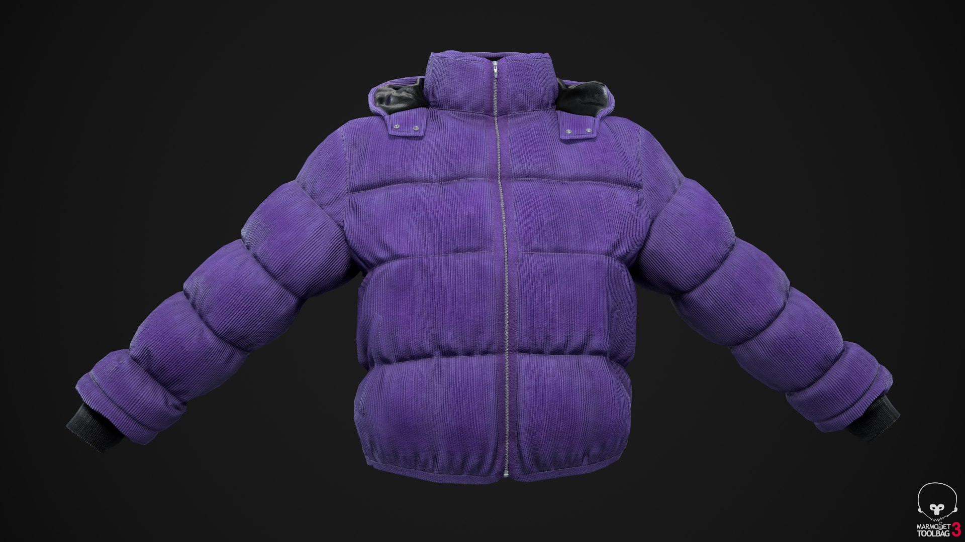 3D Purple winter jacket model https://p.turbosquid.com/ts-thumb/36/CcTvkt/bM/screenshot047/png/1630587061/1920x1080/fit_q87/8134d895d6ca48bead8213c1cd7b25592e4e7dad/screenshot047.jpg