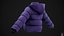 Purple winter jacket