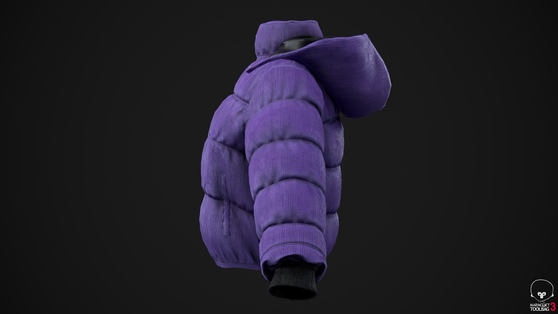 3D Purple winter jacket model https://p.turbosquid.com/ts-thumb/36/CcTvkt/t2/screenshot051/png/1630587051/1920x1080/fit_q87/e43475bdeda26af962eb584682d350c4b2b5e938/screenshot051.jpg