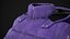 Purple winter jacket
