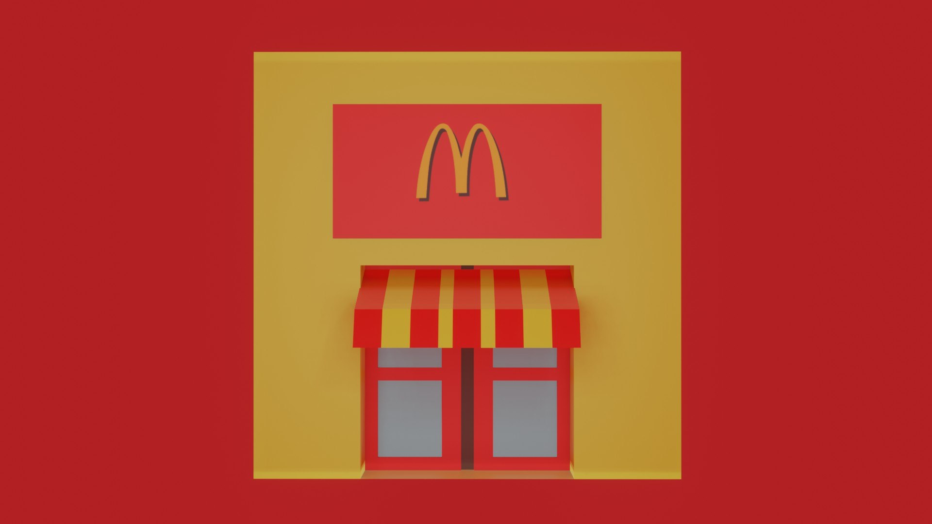 3D Mcdonalds Model - TurboSquid 1971310