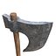 Old steel axe