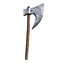 Old steel axe