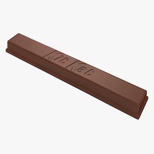 3d model realistic kit kat 1