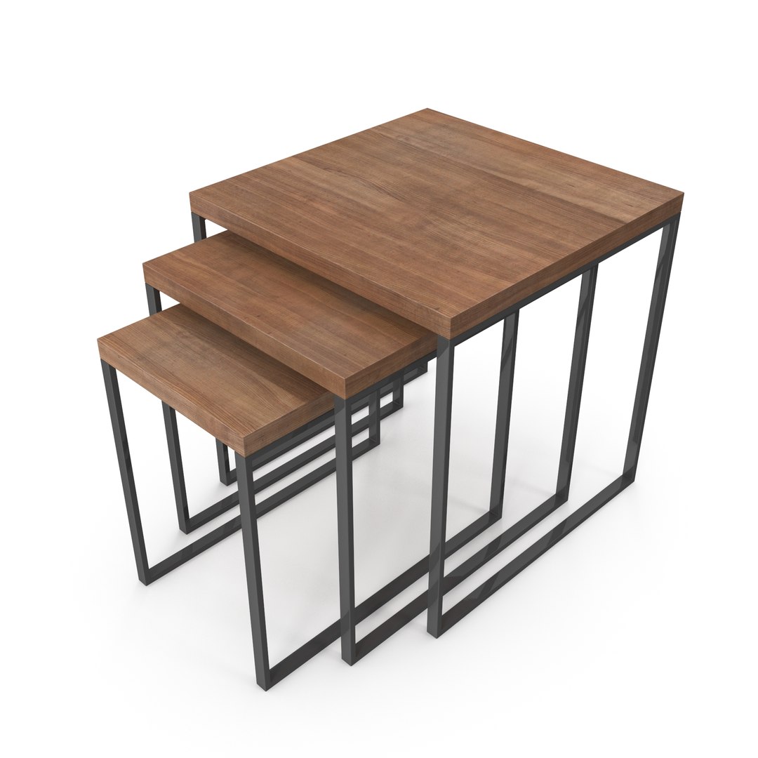 Coffee table model - TurboSquid 1869081