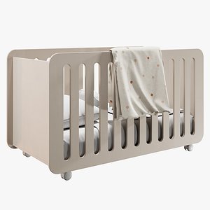 Baby Crib 3D