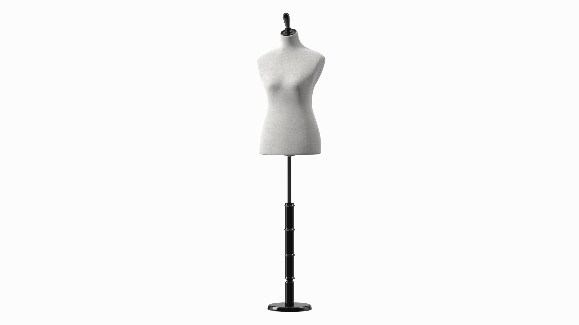 3D Female Sewing Mannequin Torso With Stand TurboSquid 2148591
