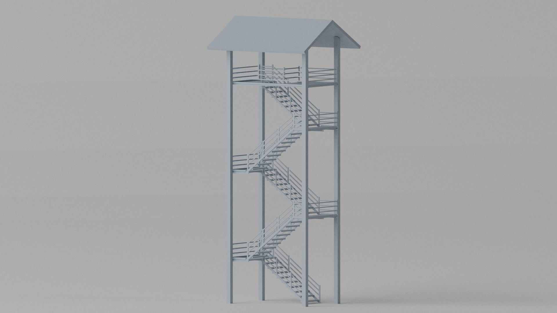 Observation Tower 3D - TurboSquid 2342561