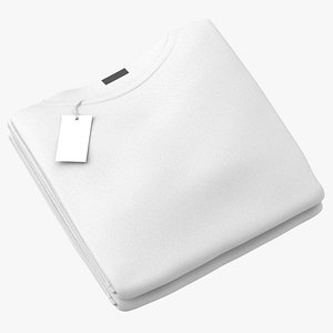 Folded Sweater Round Neck 2 Pile Color Variations