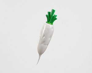 3D Radish
