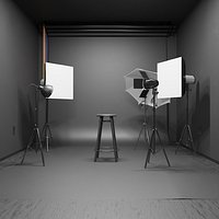Black Interior Photo Studio
