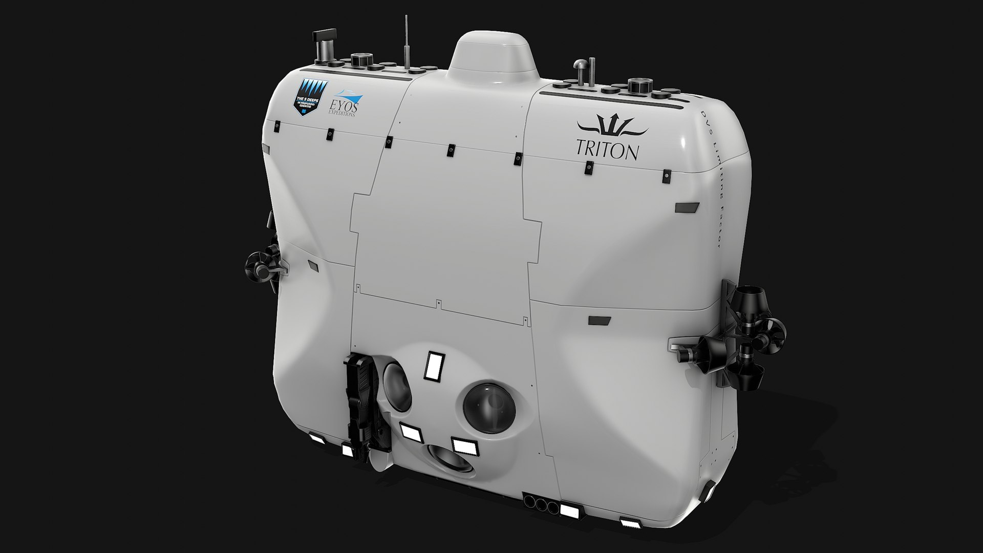 Underground Sea 3ED ② 3D Triton 36000-2 Submarine - TurboSquid 2281020
