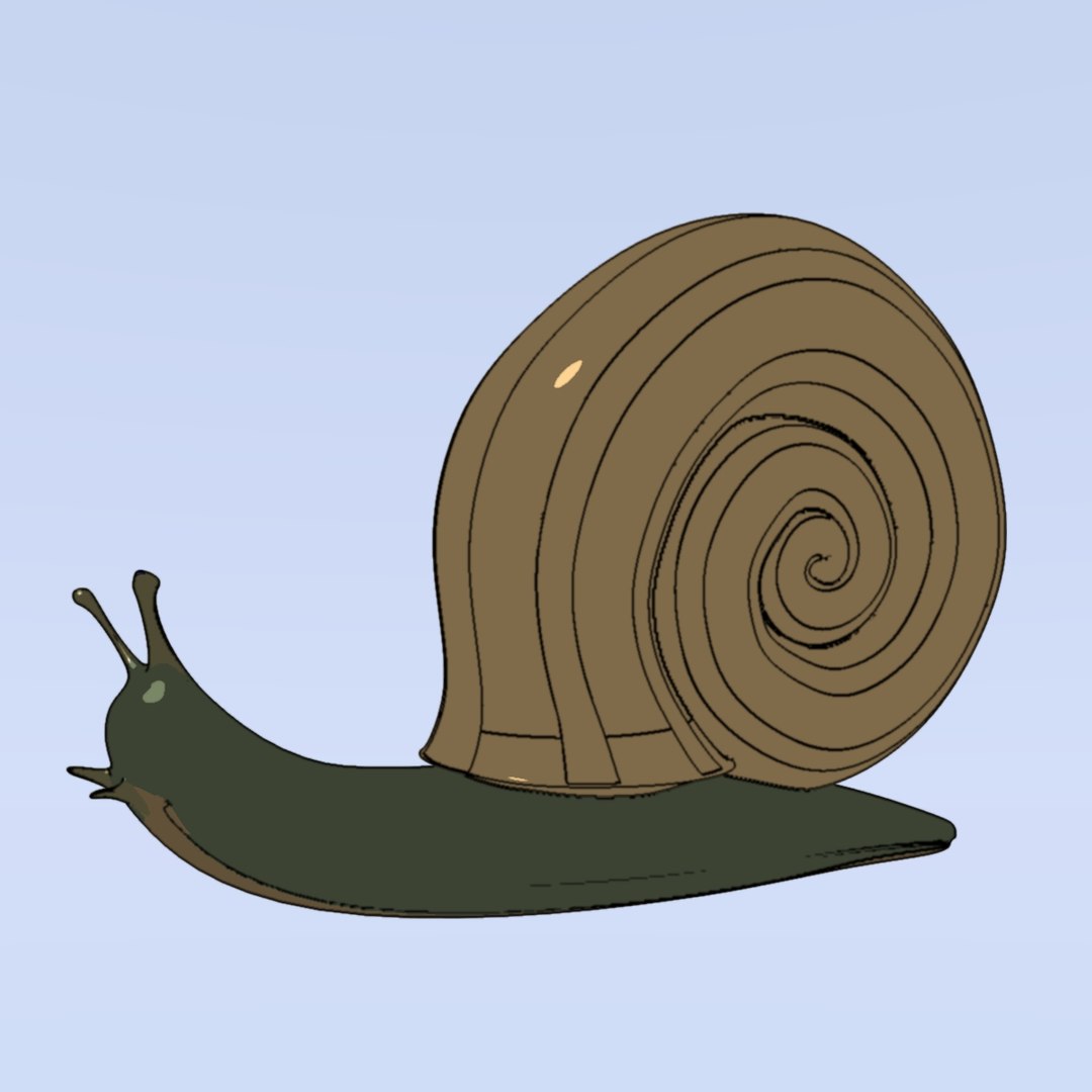 Common Garden Snail 3ds Free