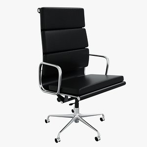 3D model Eames Soft Pad Executive Chair