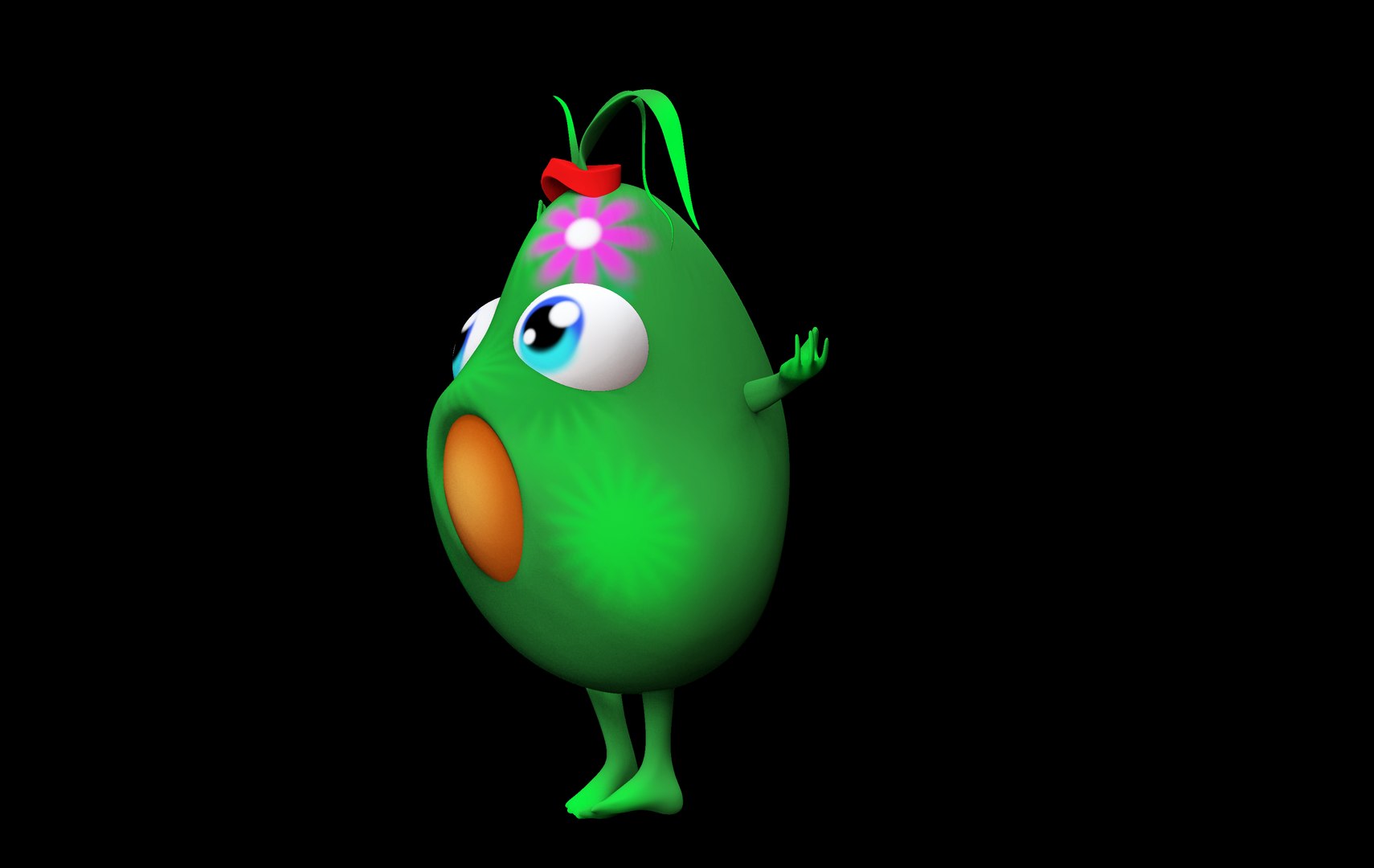 3D Avocado-Aguacate Model - TurboSquid 2150279