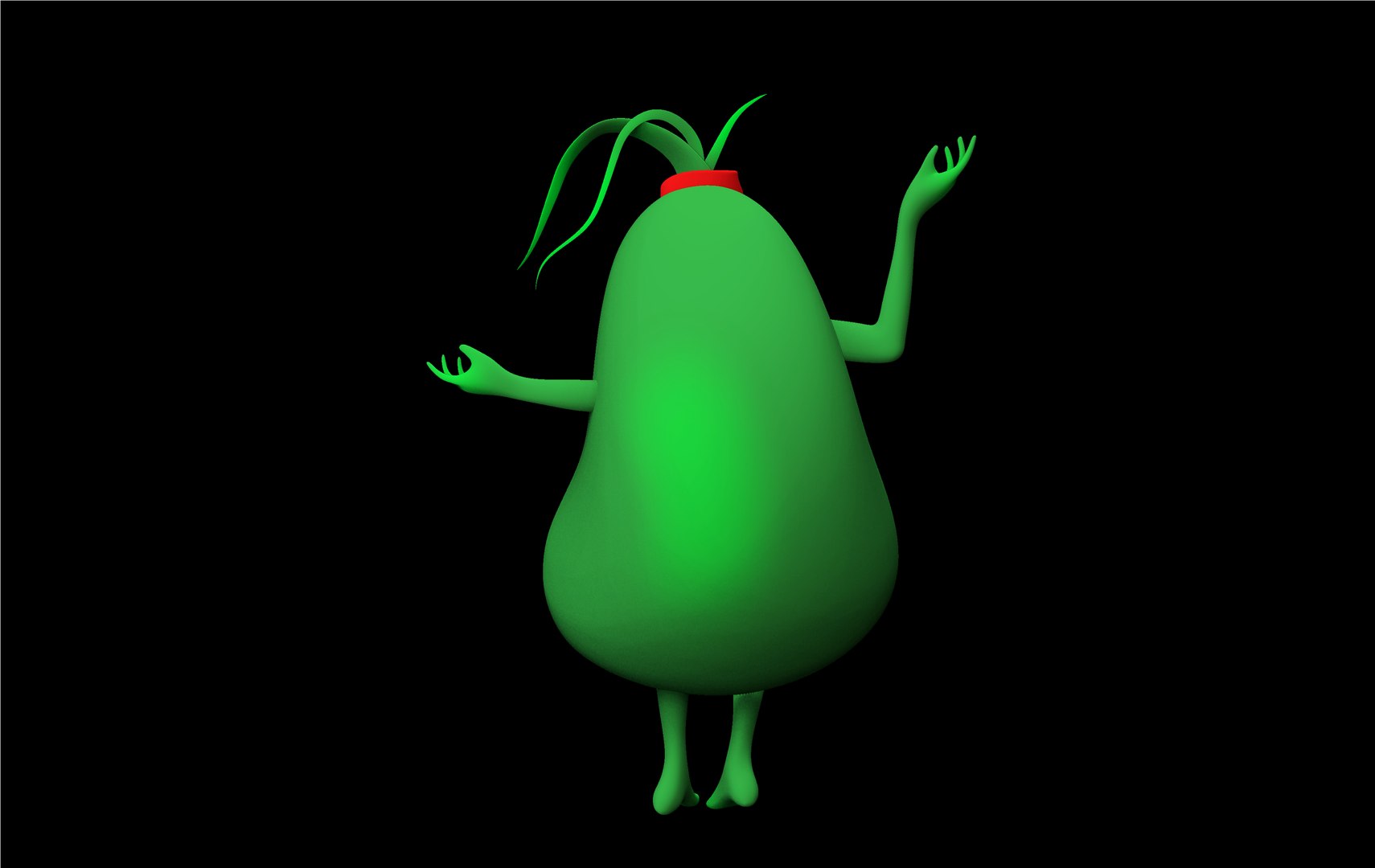 3D Avocado-Aguacate Model - TurboSquid 2150279