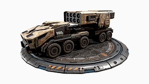 vehicle missiles - 3D model