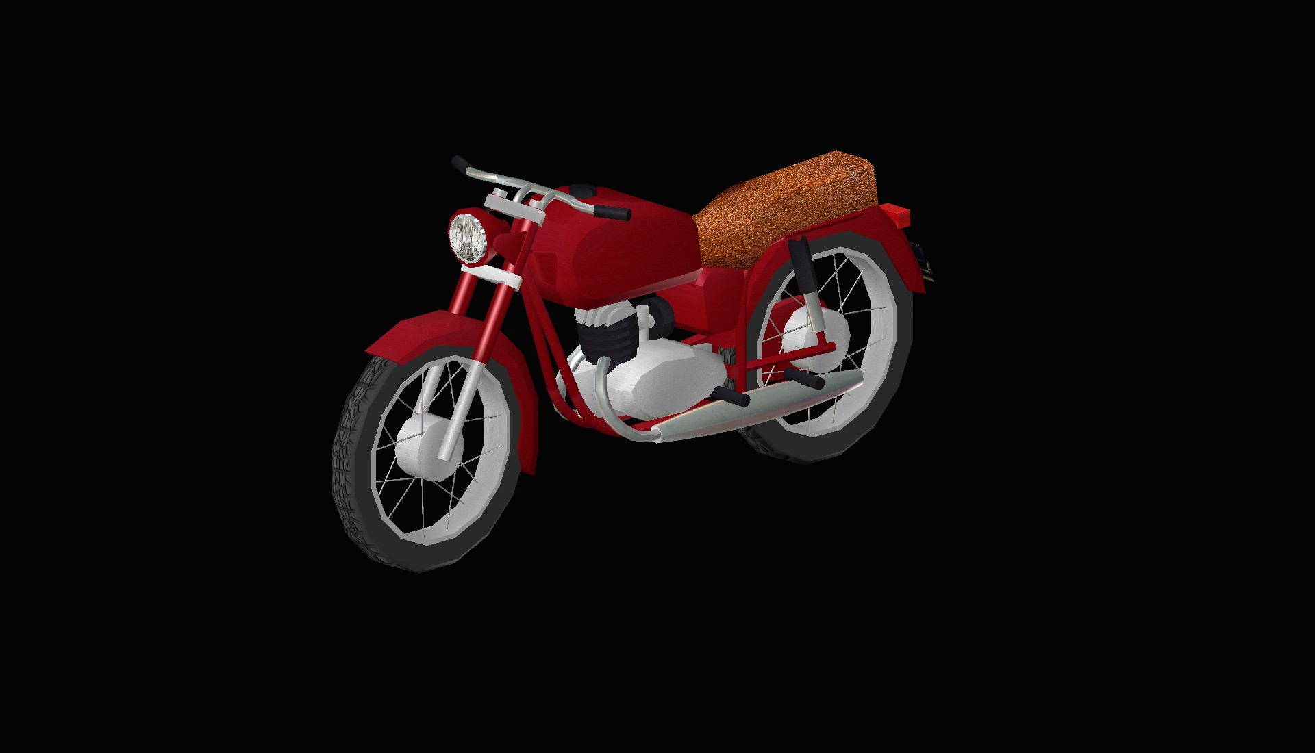 3D model motorcycle pannonia - TurboSquid 1680547