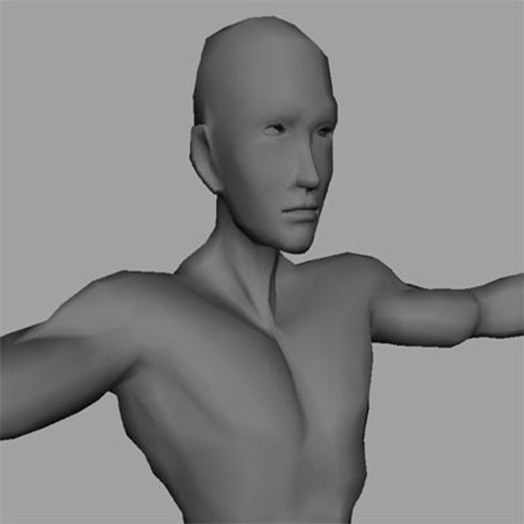 male man person 3d model