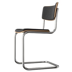 THONET S 43 PVF CANTIEVER CHAIR 3D model