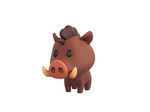 3D Character196 Boar