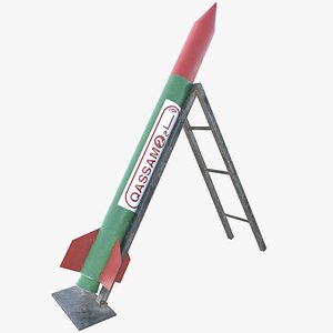 Qassam 2 Rocket with launcher