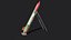 Qassam 2 Rocket with launcher