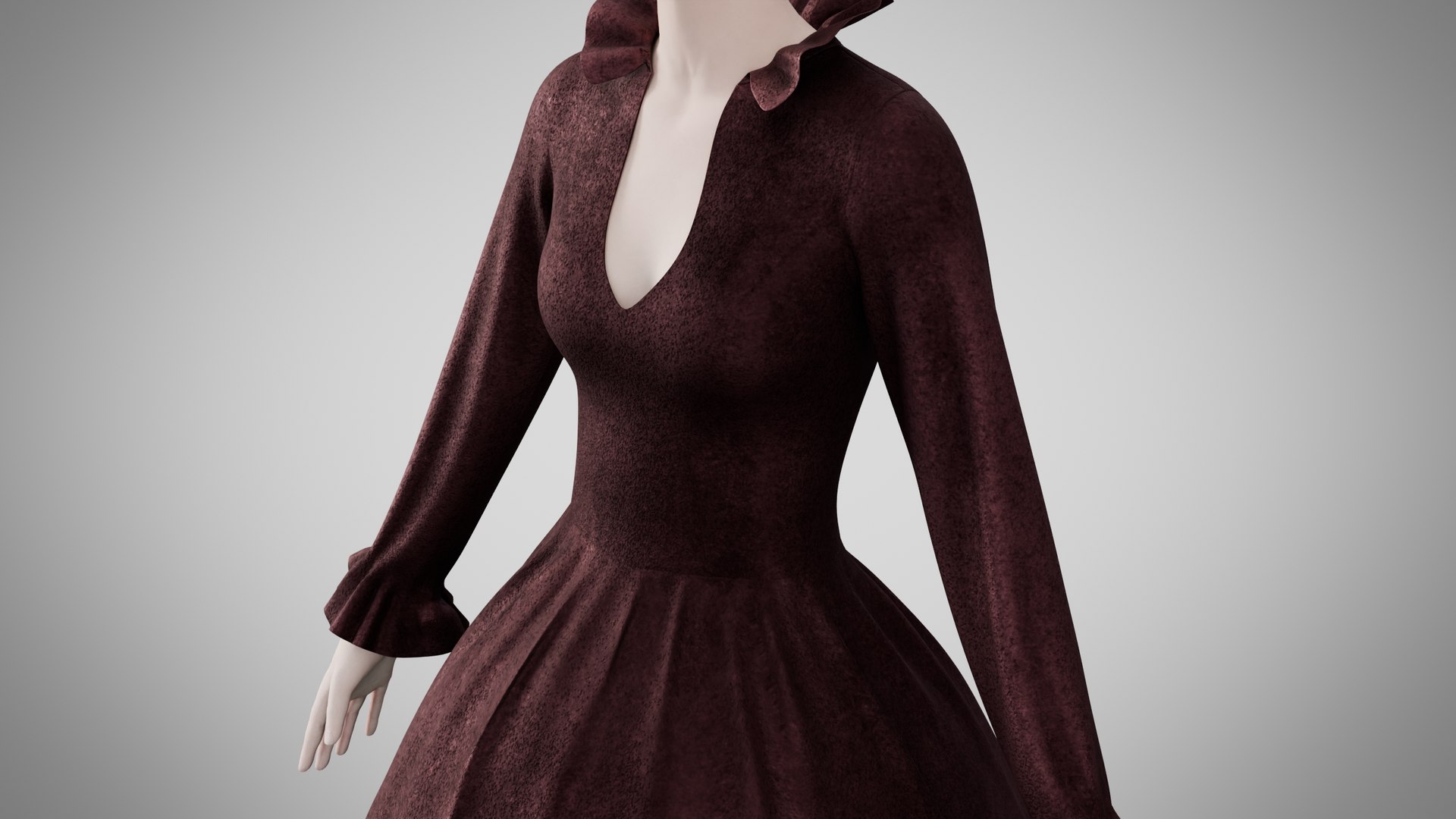 3D Dress 30 Chocolate Velvet model https://p.turbosquid.com/ts-thumb/37/K28PVf/Vt/4/jpg/1762587204/1920x1080/fit_q87/2936f1514d26bfe3050187e26e6c96342c5b6f19/4.jpg