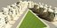 3d model residential apartment buildings