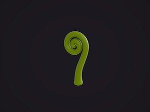 3D Spiral plant model