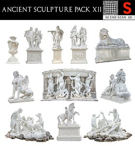 Ancient Sculpture Pack 12