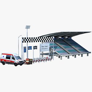 ready race track assets blend