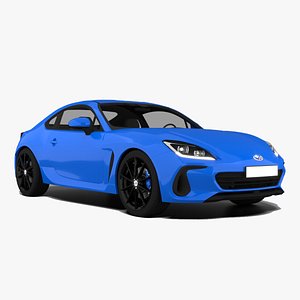Subaru BRZ 3D model