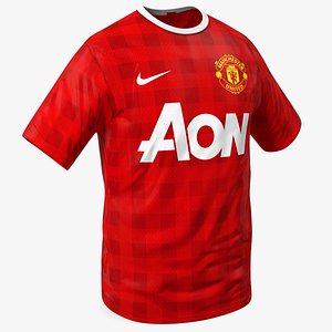 Soccer Team Jersey 3D model