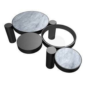 Noir furniture Trypo coffee table 3D