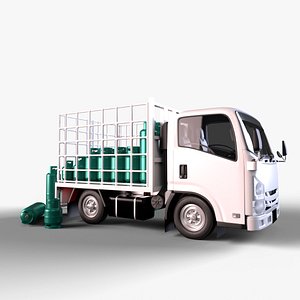 ISUZU NLR130 Gas Tank 02 model