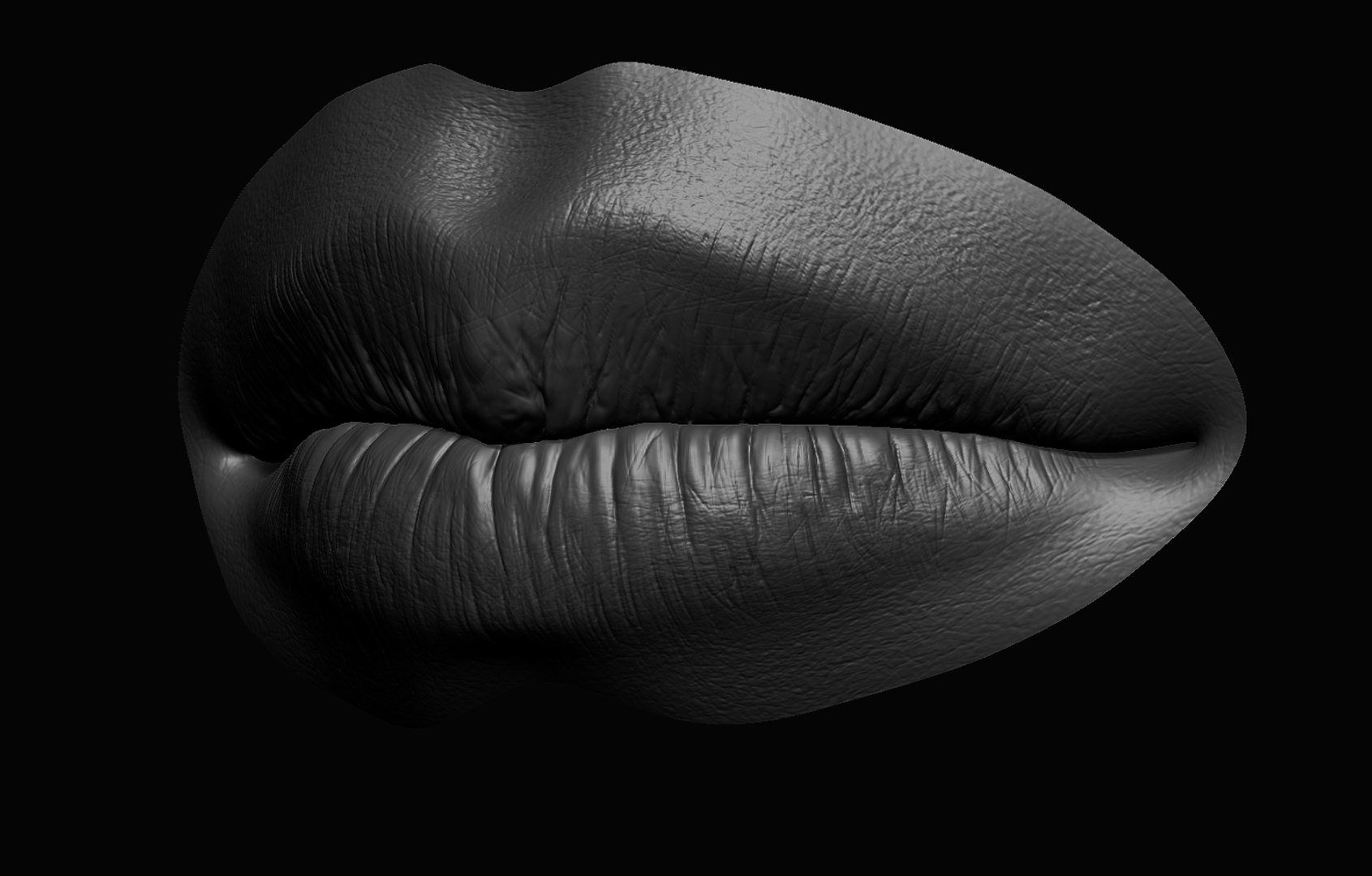 3D realistic lips female model - TurboSquid 1593132