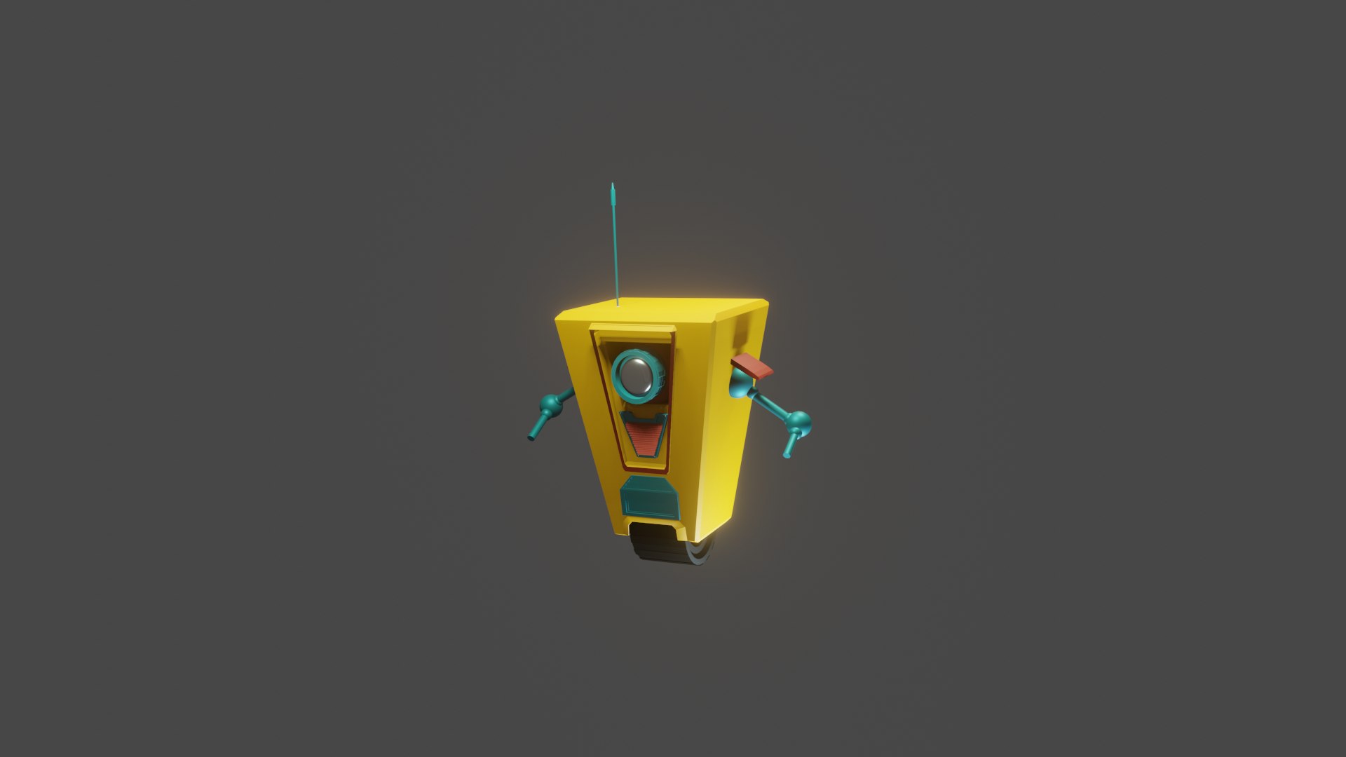 Free 3D Model Claptrap Borderlands - TurboSquid 1669553