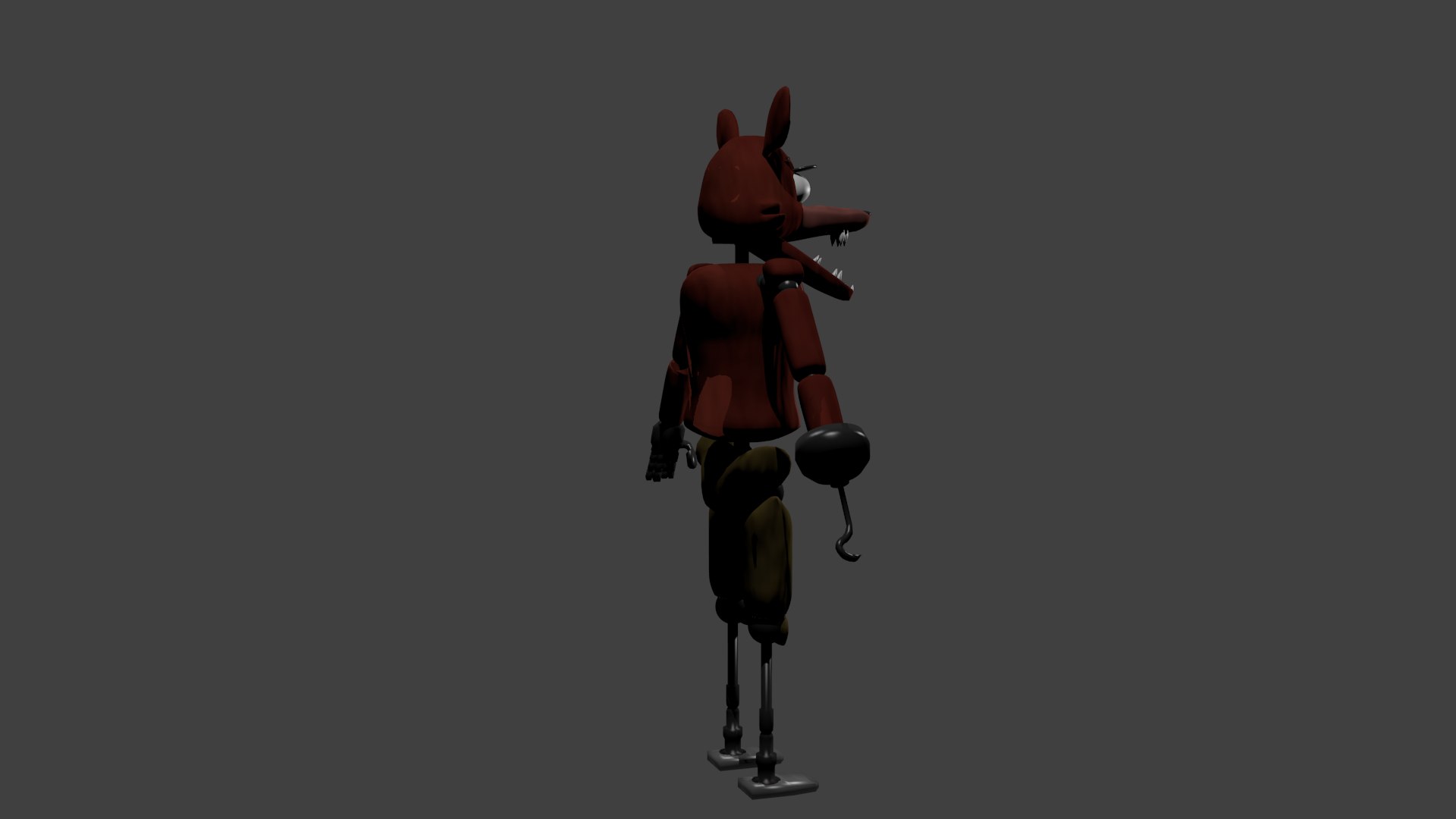 Foxy Pirate Fox Obj
