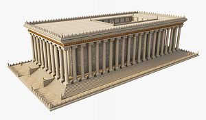 The Hellenistic temple of Apollo Didyma 3D model