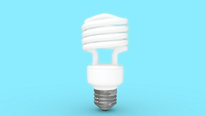 CFL bulb Compact fluorescent lamps model