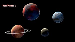 planet sci fi model
